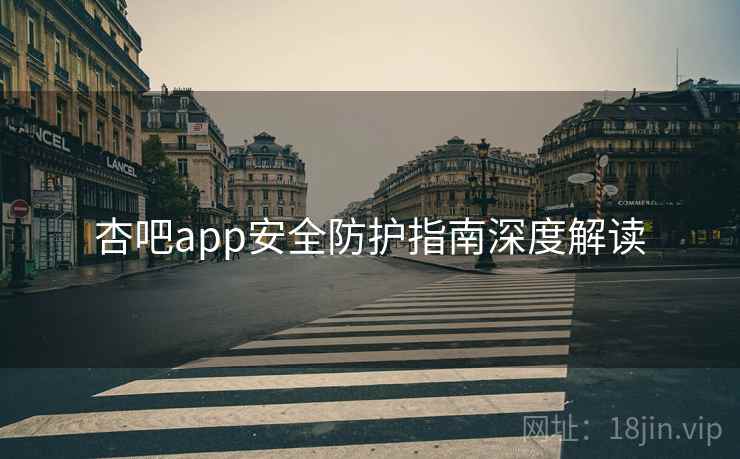 杏吧app安全防护指南深度解读